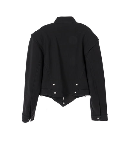 FLAP JACKET BLACK