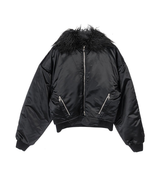 BOMBER JACKET BLACK