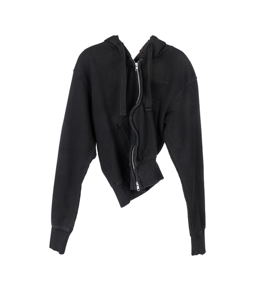 TWISTED HOODIE FADED BLACK