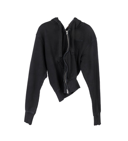 TWISTED HOODIE FADED BLACK