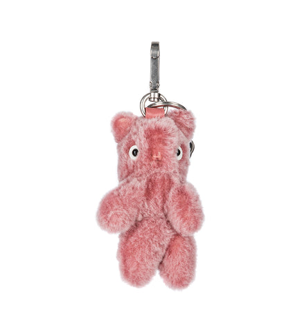 TEDDY KEYRING BERRY PINK