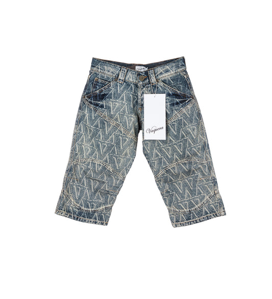 KNEE PAD SHORTS BLUE