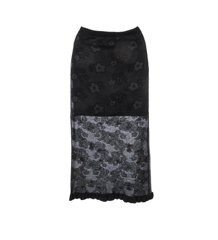 PEGONIA SKIRT BLACK