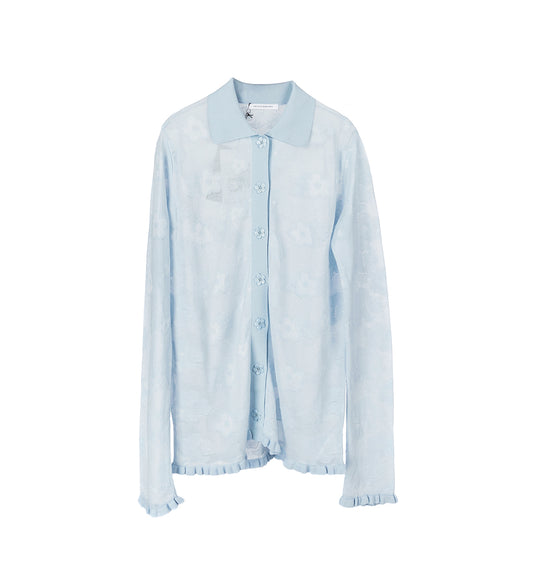 PETRA CARDIGAN LIGHT BLUE