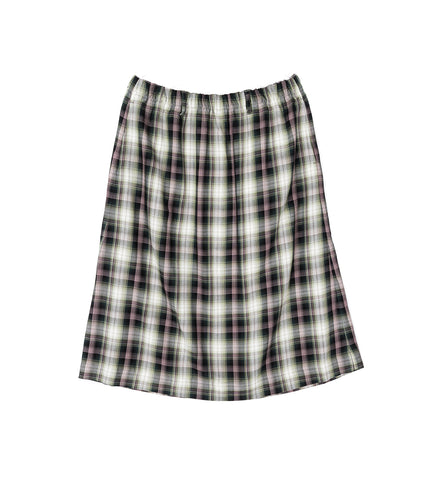 IZETTA CHECK FLANNEL BLACK/GREEN