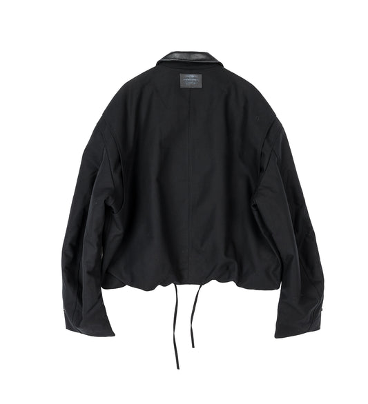 OPADO DOUBLE COTTON SATIN BLACK