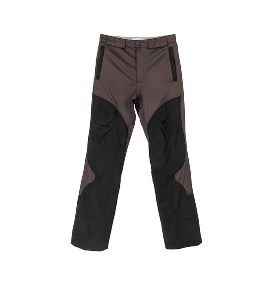SOLIX ZIP TROUSER CALLISTO BROWN/BLACK SABLE