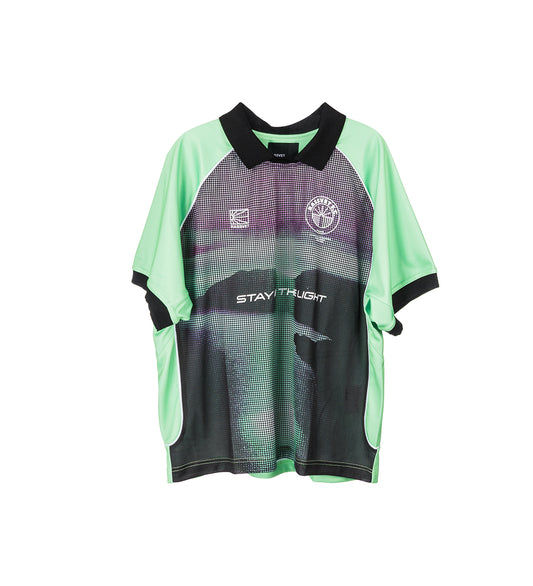 F.C FOOTBALL JERSEY LIME GREEN
