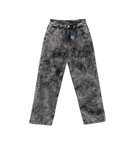 ACID WASH CARPENTER WORK DENIM GREY