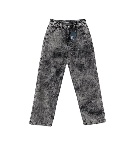ACID WASH CARPENTER WORK DENIM GREY