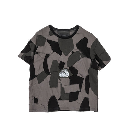 MOTO BORO SHORT SLEEVE COAL