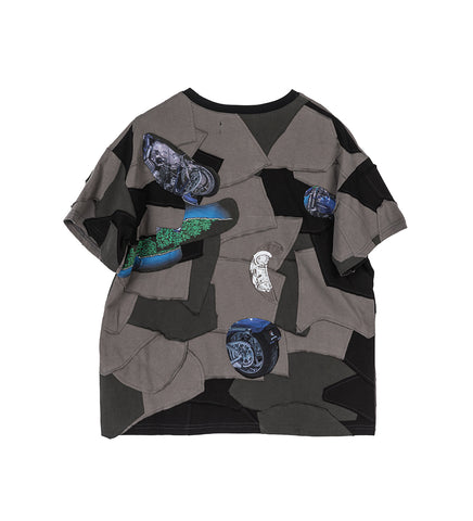 MOTO BORO SHORT SLEEVE COAL