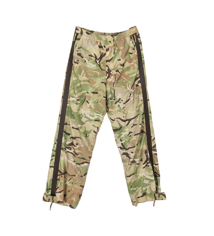 LIGHTWEIGHT SIDE ZIP CAMO PANTS MILITARY GREEN