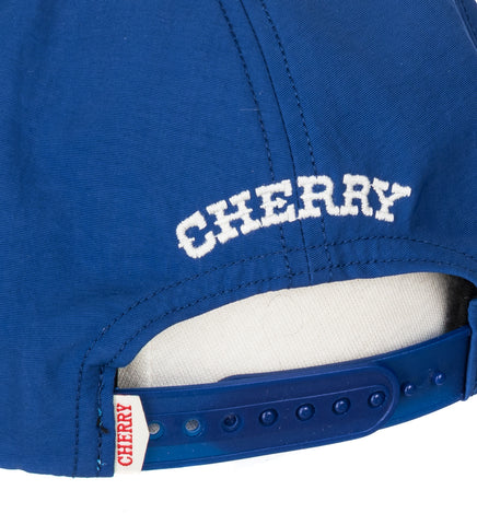 CHERRY LOS ANGELES X WRANGLER NYLON 5 PANEL HAT ROYAL BLUE