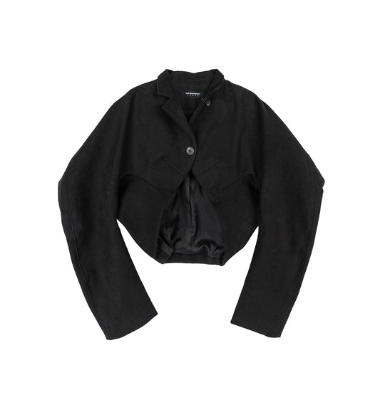 CARR CROPPED JACKET VANTA BLACK