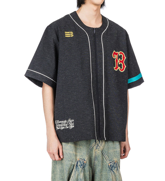 BEAN BASEBALL SHIRT AIRFORCE BLUE
