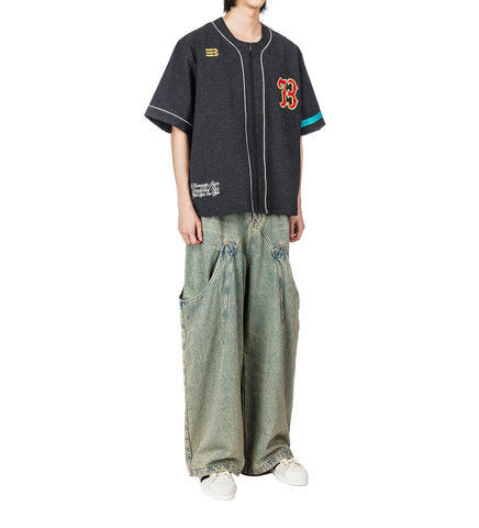 BILLIE BIBS DENIM PANTS POST INDIGO