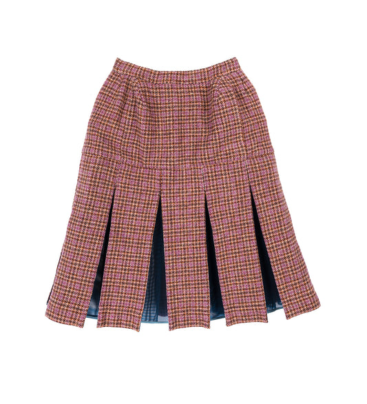 LAUTERBACH SKIRT ROSEWOOD TWEED