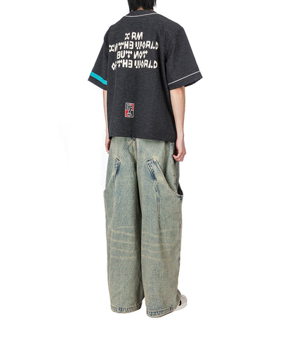 BILLIE BIBS DENIM PANTS POST INDIGO