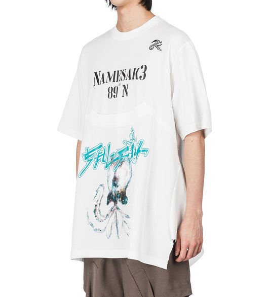 COLLINS ROWING TEE SEA SALT WHITE