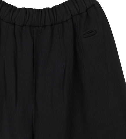 WIDE SWEATPANT BLACK