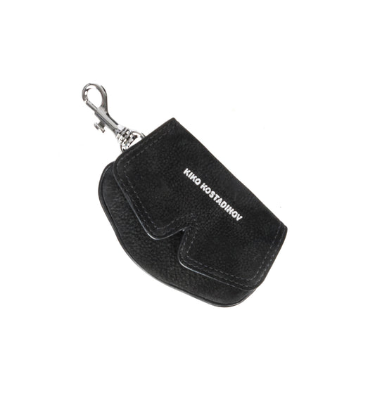 MEZULARI CARD HOLDER DISTRESSED BLACK