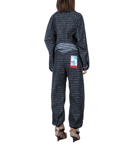 KIKO KOSTADINOV X THE DANTE COLLECTION DANTE JEANS INDIGO STRIPE