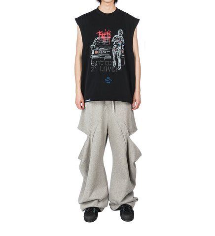 JALEN DRAPE SWEATPANTS NIMBUS CLOUD