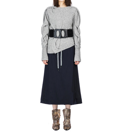 ISADORA BELT BAG FUZZY BLACK