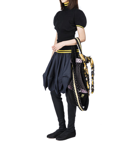 PROXIMA BALLERINA BOOT SPACE BLACK