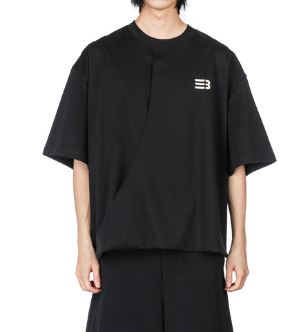 JODYE TWIST TEE EUPHORIC BLACK