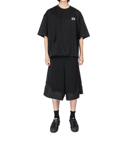HOFF LAYERD SHORTS EUPHORIC BLACK