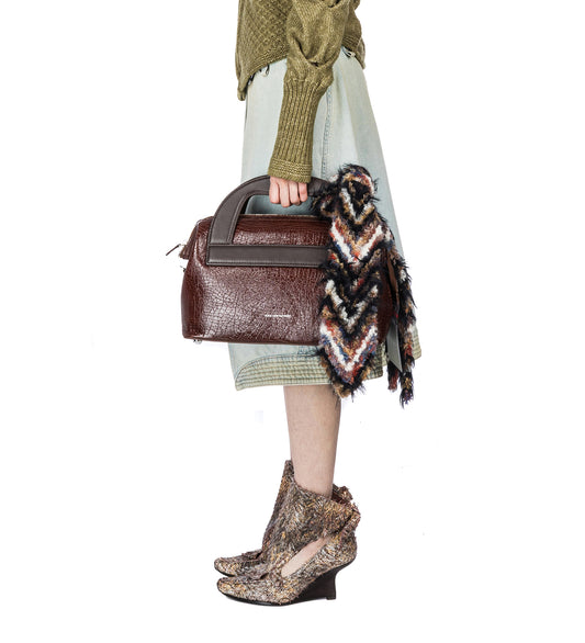 ISADORA BAG CRACKED BROWN