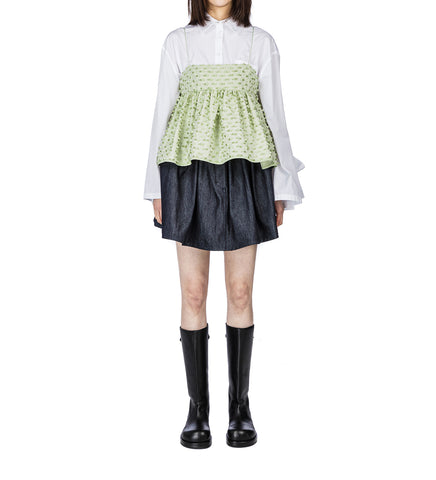 BABETTE TOP PASTEL GREEN