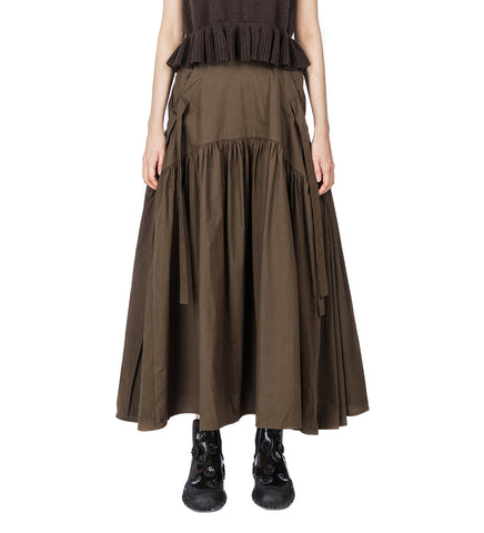 JUSTICE SKIRT BROWN