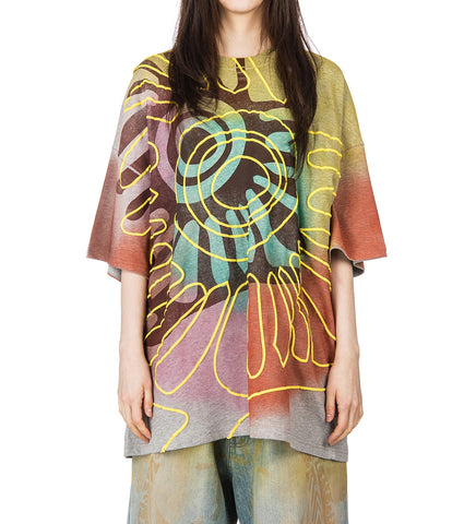 SUNSET T-SHIRT RAINBOW