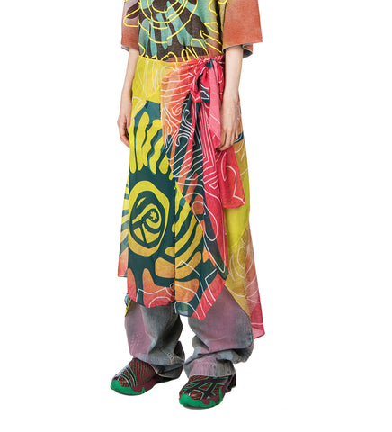SARONG SKIRT NEON SUNSET