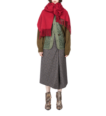 LININGKNITTER CARDIGAN OLIVE