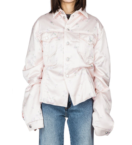 BOTCHED SHIRTJACKET PINK