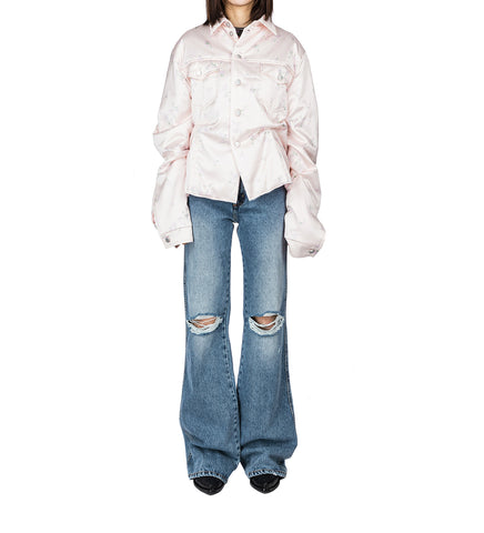 BOTCHED SHIRTJACKET PINK