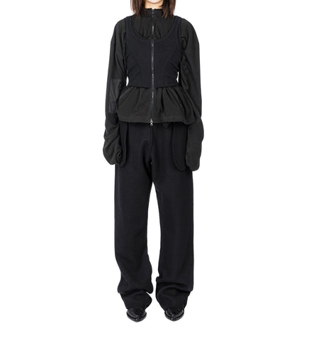 DOUBLE JOGGERS BLACK