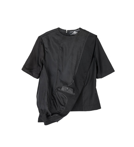 INSIDE OUT T-SHIRT BLACK SMALL