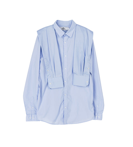 SLEEVE SHIRT BLUE SMALL