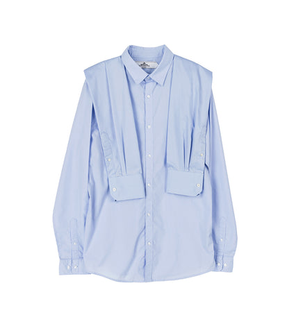 SLEEVE SHIRT BLUE SMALL