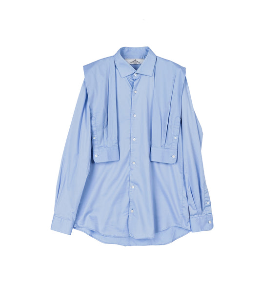 SLEEVE SHIRT BLUE MEDIUM