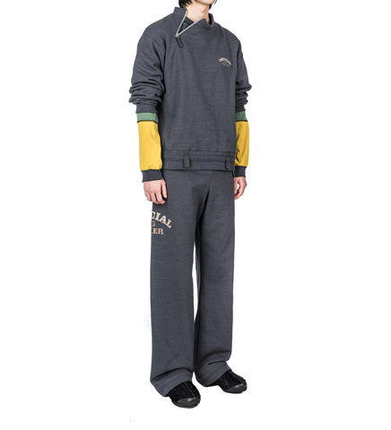 KIKO KOSTADINOV X THE DANTE COLLECTION DOG WALKER SWEATER GREY