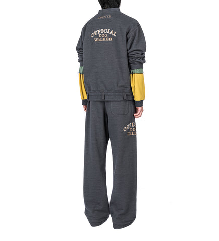 KIKO KOSTADINOV X THE DANTE COLLECTION DOG WALKER TROUSER GREY