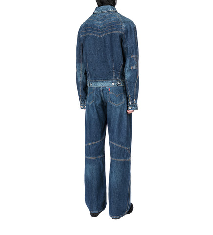 KIKO KOSTADINOV X LEVI'S ARTICULATE JEANS BLUE