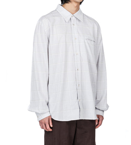 KIKO KOSTADINOV X LEVI'S ANDY PATTERN SHIRT LIGHT GREY