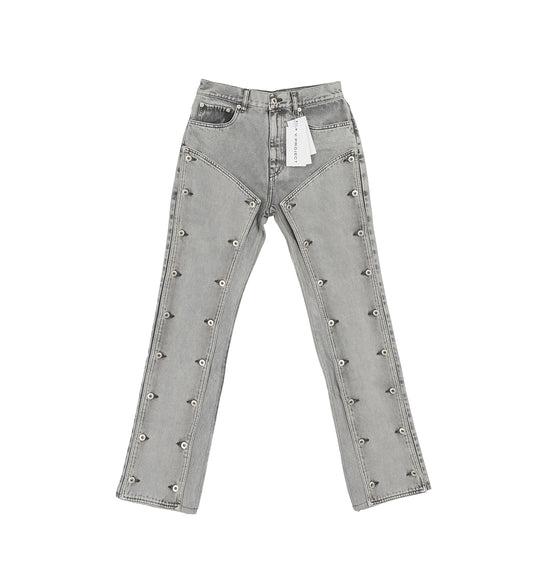 SNAP OFF JEANS GREY